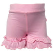 AnnLoren Baby Girls Pink Ruffle Butt Shorts Cotton Kids