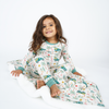 Coastal Christmas Long Sleeve Kids Pajama Set