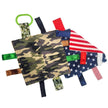 Crinkle Tag Sensory Toy-Army Camouflage