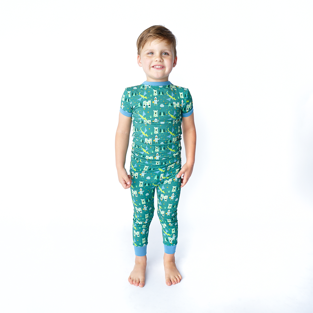 Ever After Bamboo Short Sleeve Kids Pajamas