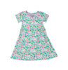 Kids UPF50+ Laya Short Sleeve Tee Dress