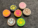 Colorful Smile Face Shoe Charms