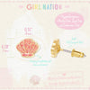 Shell-abrate Cutie Children's Stud Earrings
