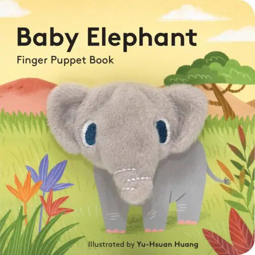 Finger Puppet Board Book- Baby Elephant