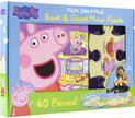 Peppa Pig - First Look and Find Board Book & Giant 40 Piece  Puzzle Set