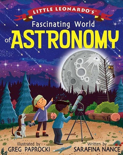 Little Leonard's Fascinating World of Astronomy Hardcover Book