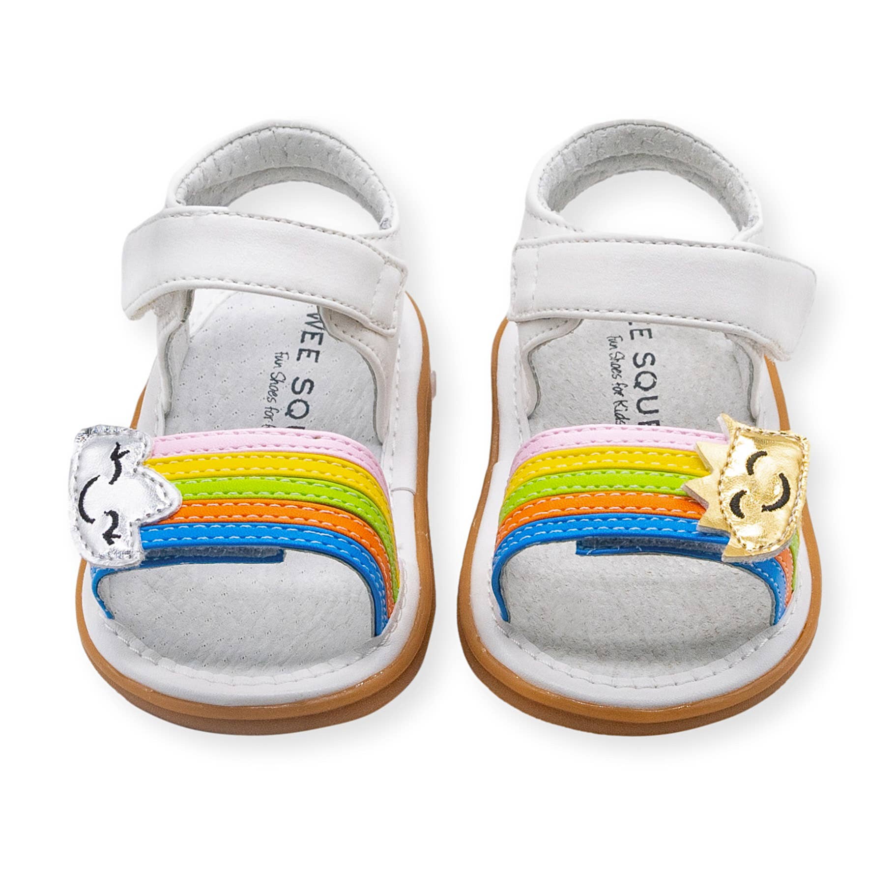 Wee Squeak Rainbow Sandal Shoes