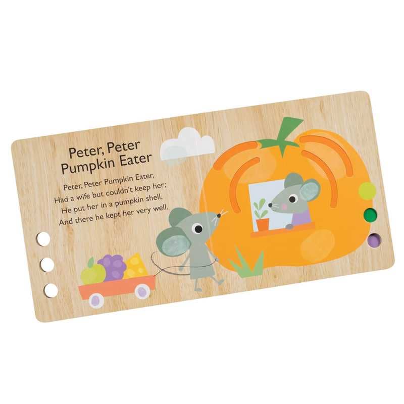 Touch and Trace Nursery Rhymes: Five Little Pumpkins Board Book