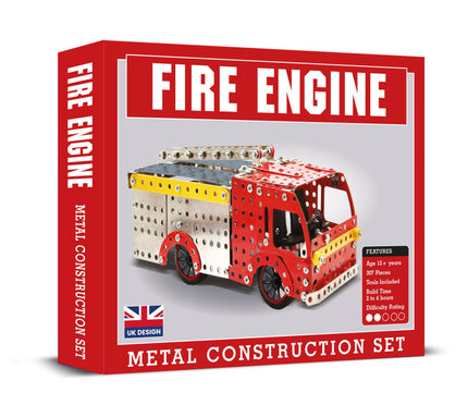 Fire Engine Metal Construction Kit