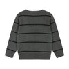 Heather Charcoal Racecar Intarsia Sweater | Grey