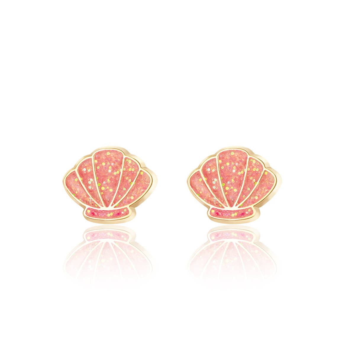 Shell-abrate Cutie Children's Stud Earrings
