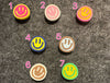 Colorful Smile Face Shoe Charms