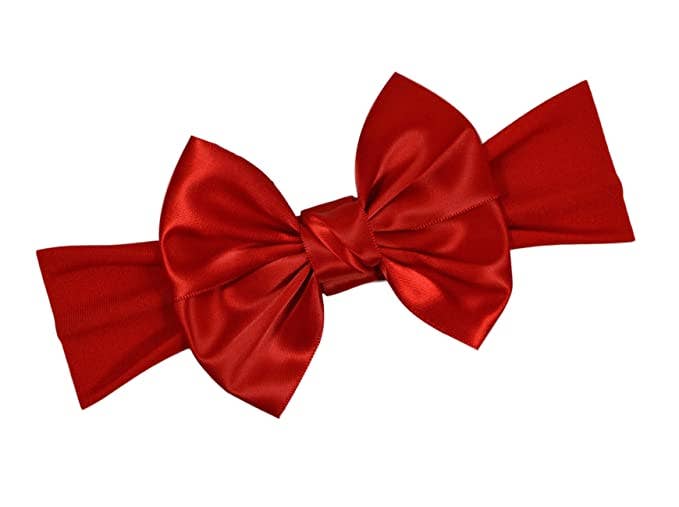 Satin Bow Baby Headband