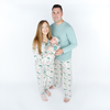 Coastal Christmas Adult Bamboo Pajama Relaxed Lounge Pants