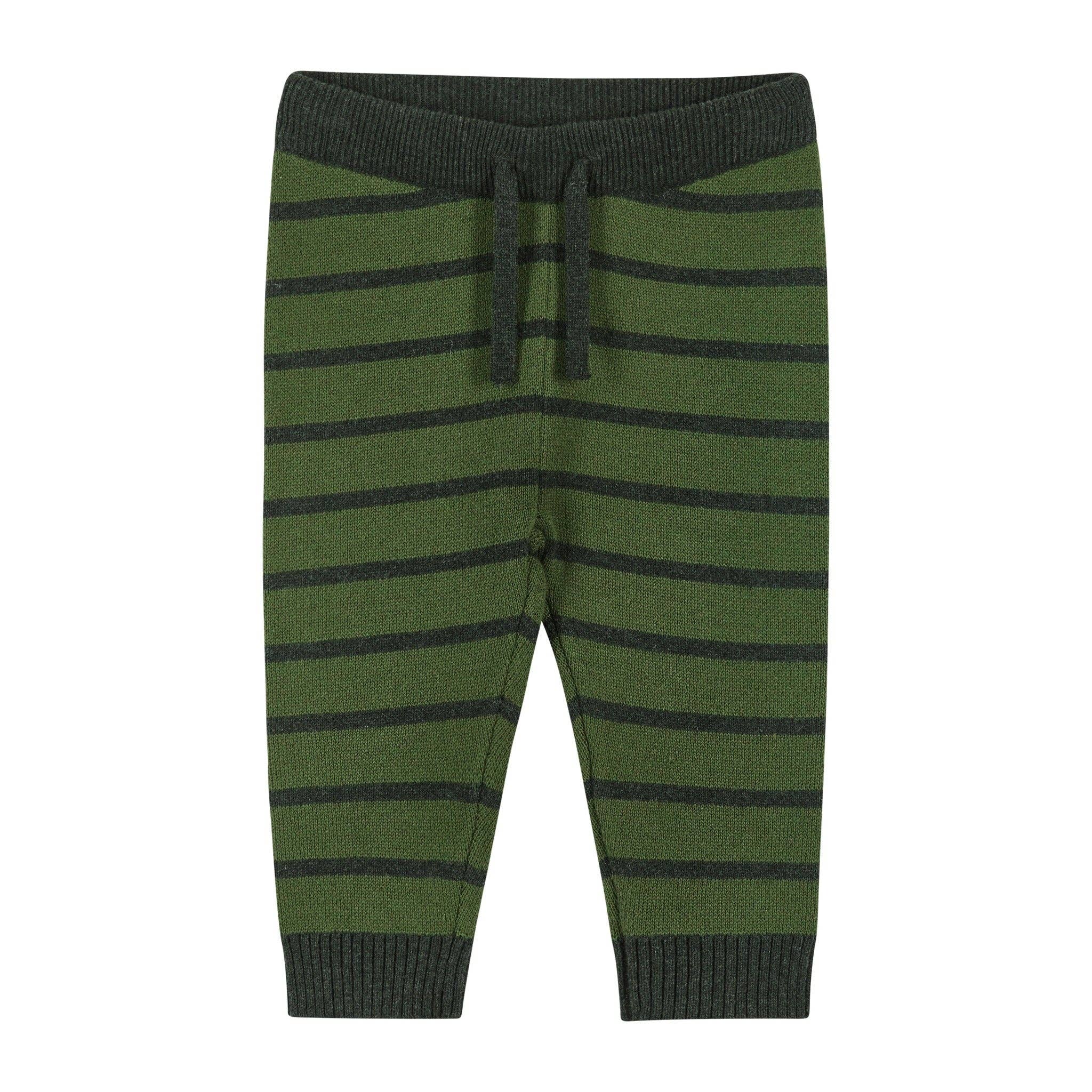 Boys Baby Olive Porcupine Sweater Set