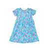 Kids UPF50+ Laya Short Sleeve Tee Dress