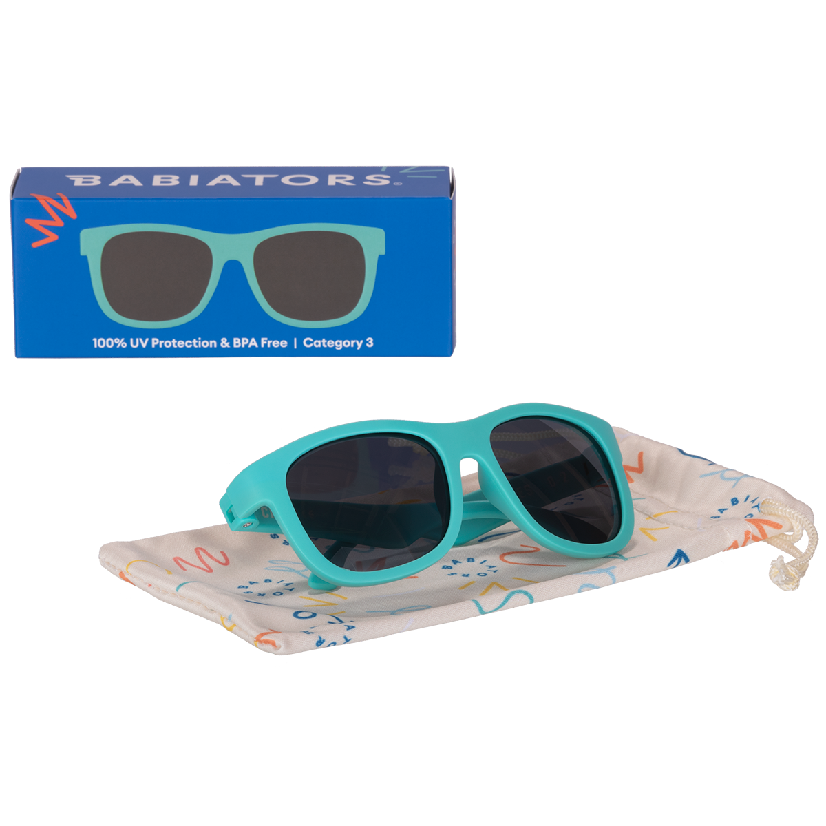 Turquoise Tide Navigator Baby and Kids Sunglasses