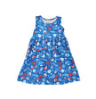 Kids UPF50+ Dahlia Sleeveless Dress with Pockets