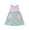 Kids UPF50+ Dahlia Sleeveless Dress with Pockets