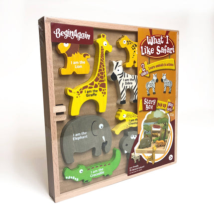 What I Like Safari Story Box Toy