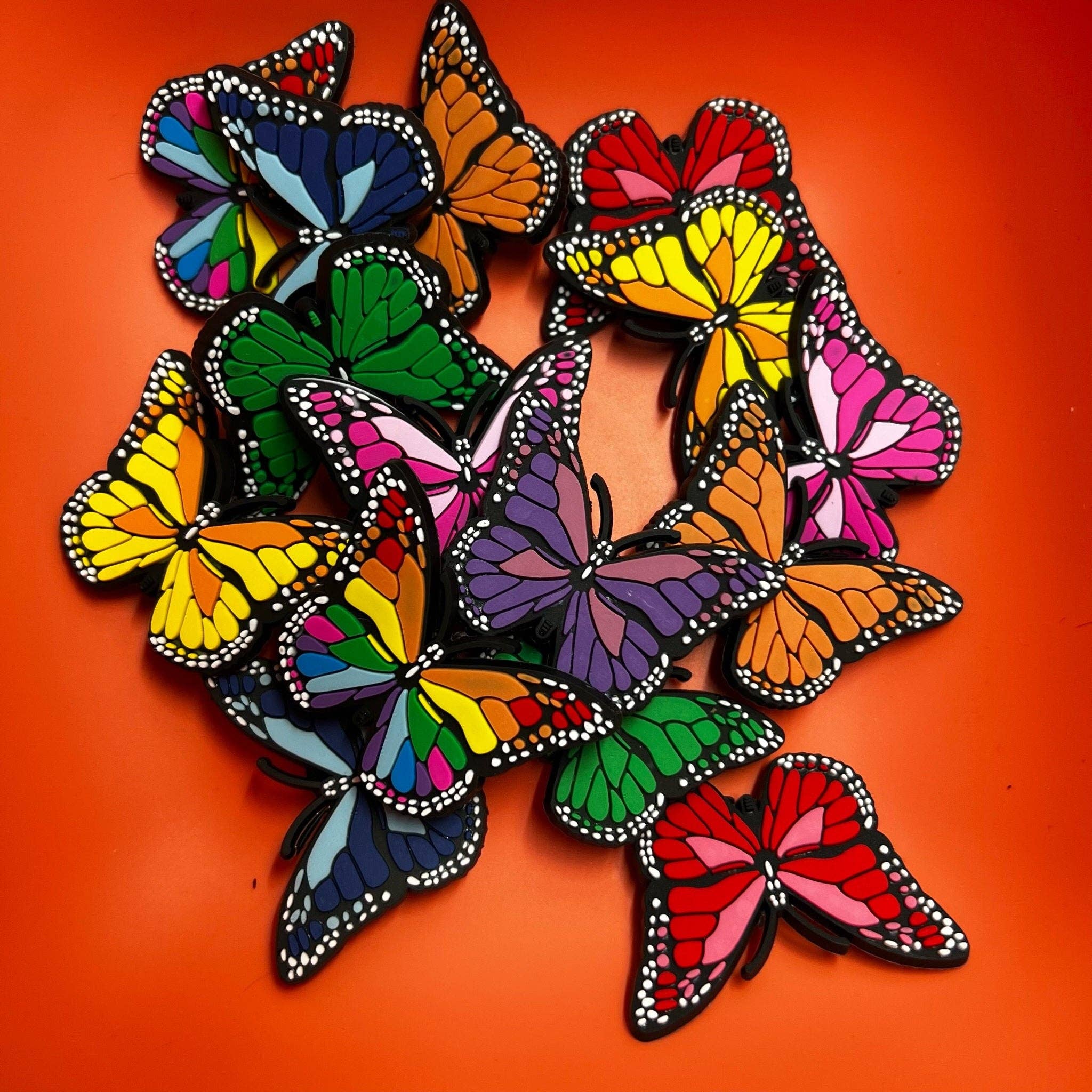 Butterfly Shoe Charms