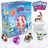 Who will you reveal? Pour water into the snowball to start an eruption of snow! Give your snowball a squeeze in the middle and the snowcap will pop off. Your snow pets will always have a snowy home. Collect all 9 surprise cute snowy pets and play with your friends. Meet Holly the husky, Poppy the polar bear, or Harriet the snow hare and many more!