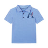 Polo Shirt - Blue Shark