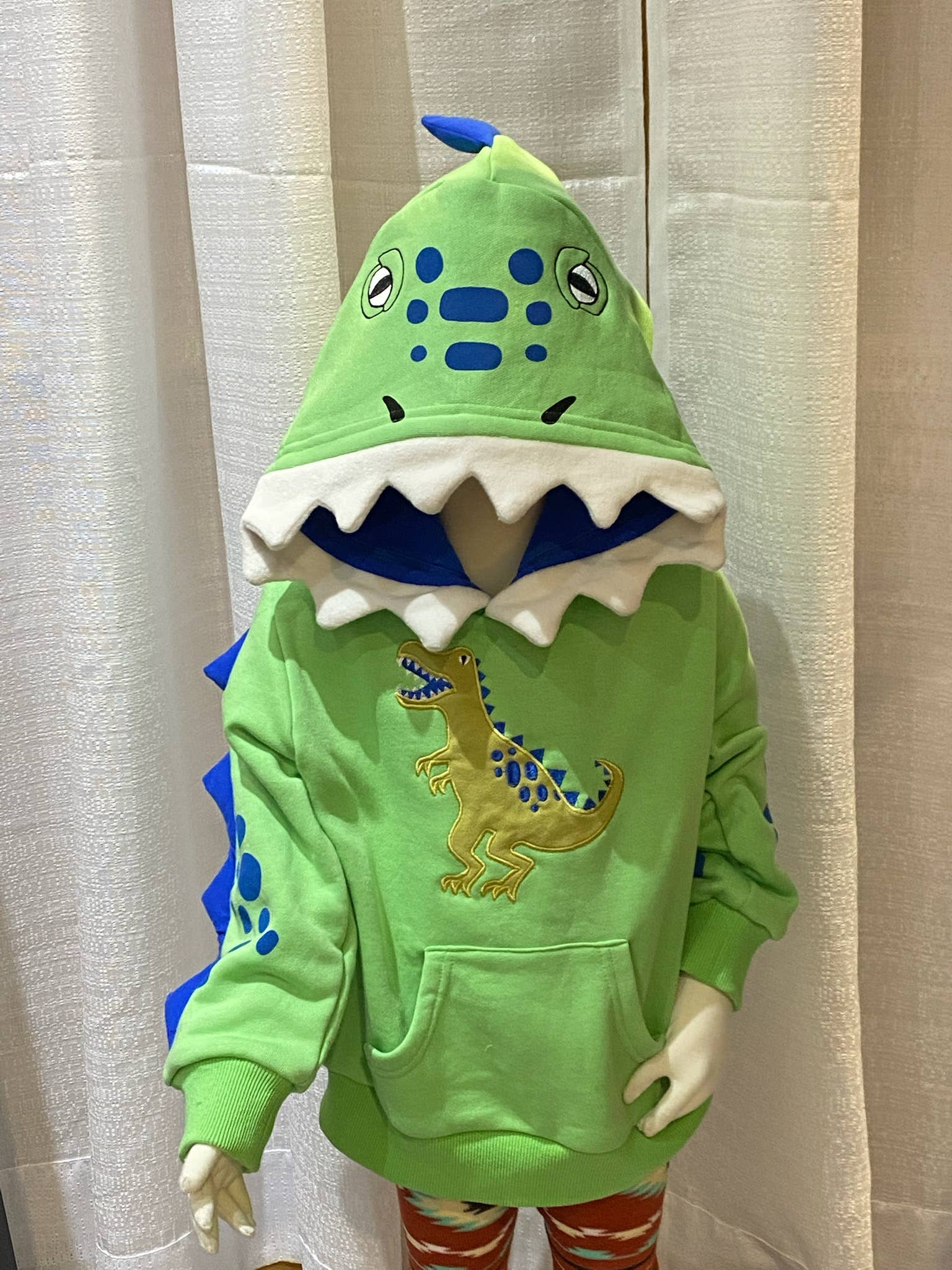 Spiky Dino Toddler and Kids 3D Hoodie