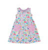 Kids UPF50+ Dahlia Sleeveless Dress with Pockets