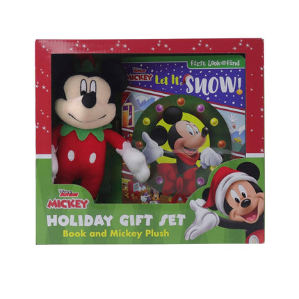 Disney Junior Mickey Mouse Book and Plush Toy Set