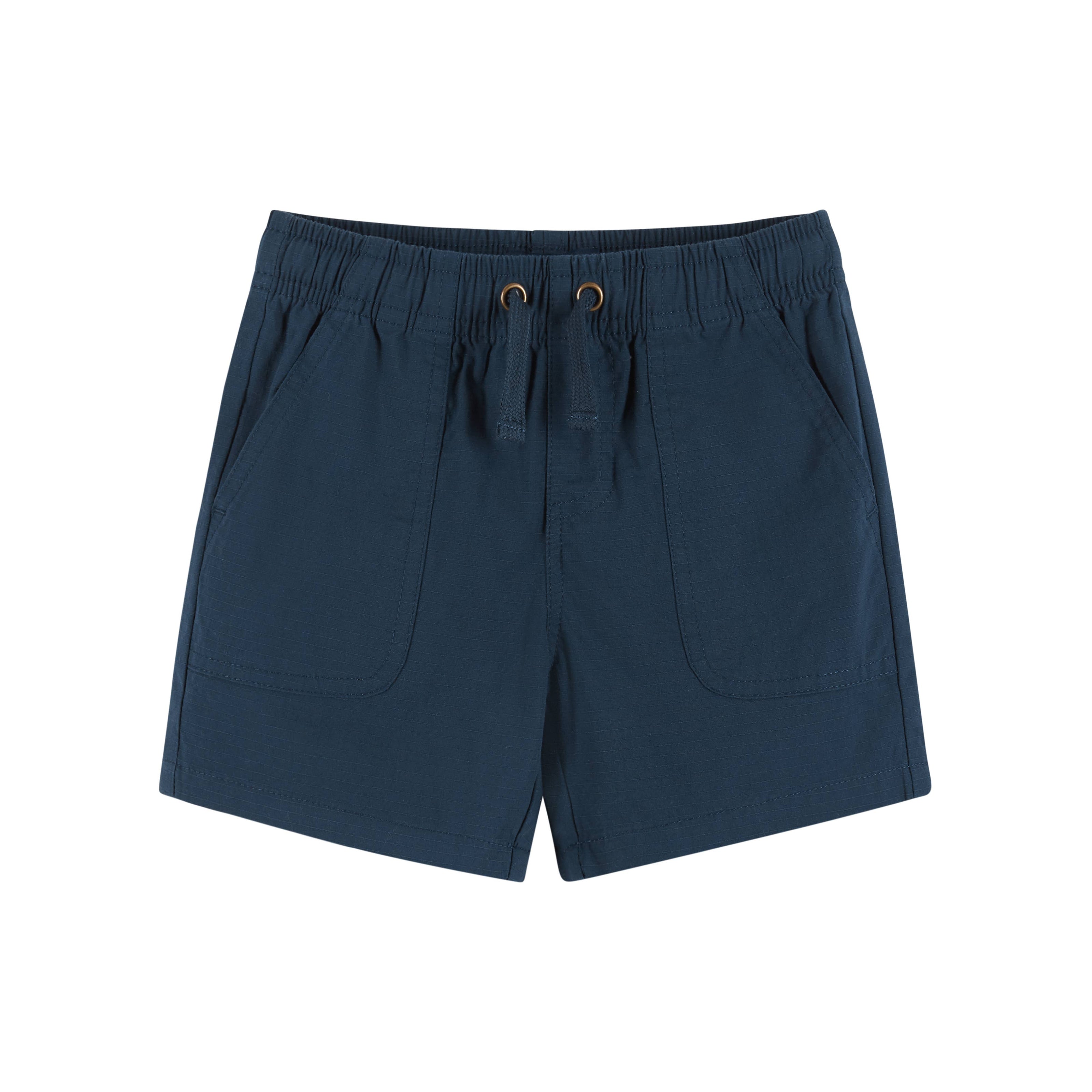 Boys Toddler Navy Ripstop Drawstring Shorts