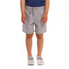 Boys Toddler Grey Ripstop Drawstring Shorts