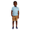 Boys Toddler Light Blue Toucan Playful Pocket Polo Shirt