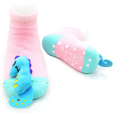 Seahorse Boogie Toes Rattle Socks