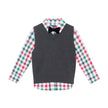 Kids Holiday Gent Sweater Vest Set