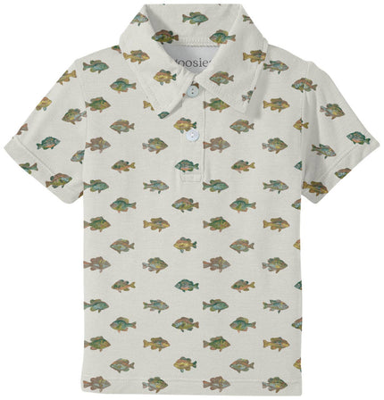 Lake Fish Bamboo SS Polo Shirt