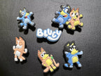 Bluey Characters Shoe Charms