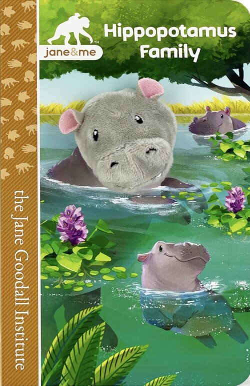 Finger Puppet Board Book- Hippopotamus Family