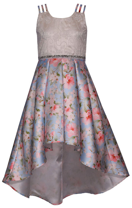 Floral High Low Dress