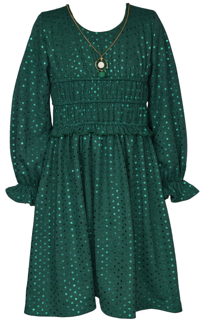 Spangle Dot Hacci Dress