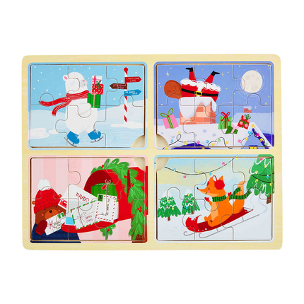 Christmas Wooden Puzzle