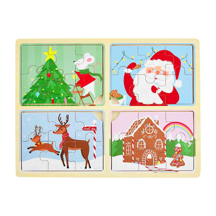 Christmas Wooden Puzzle