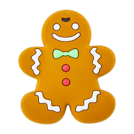 Silicone Gingerbread Man Teether