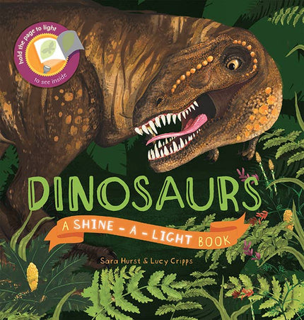 Shine-A-Light, Dinosaurs Hardcover Book