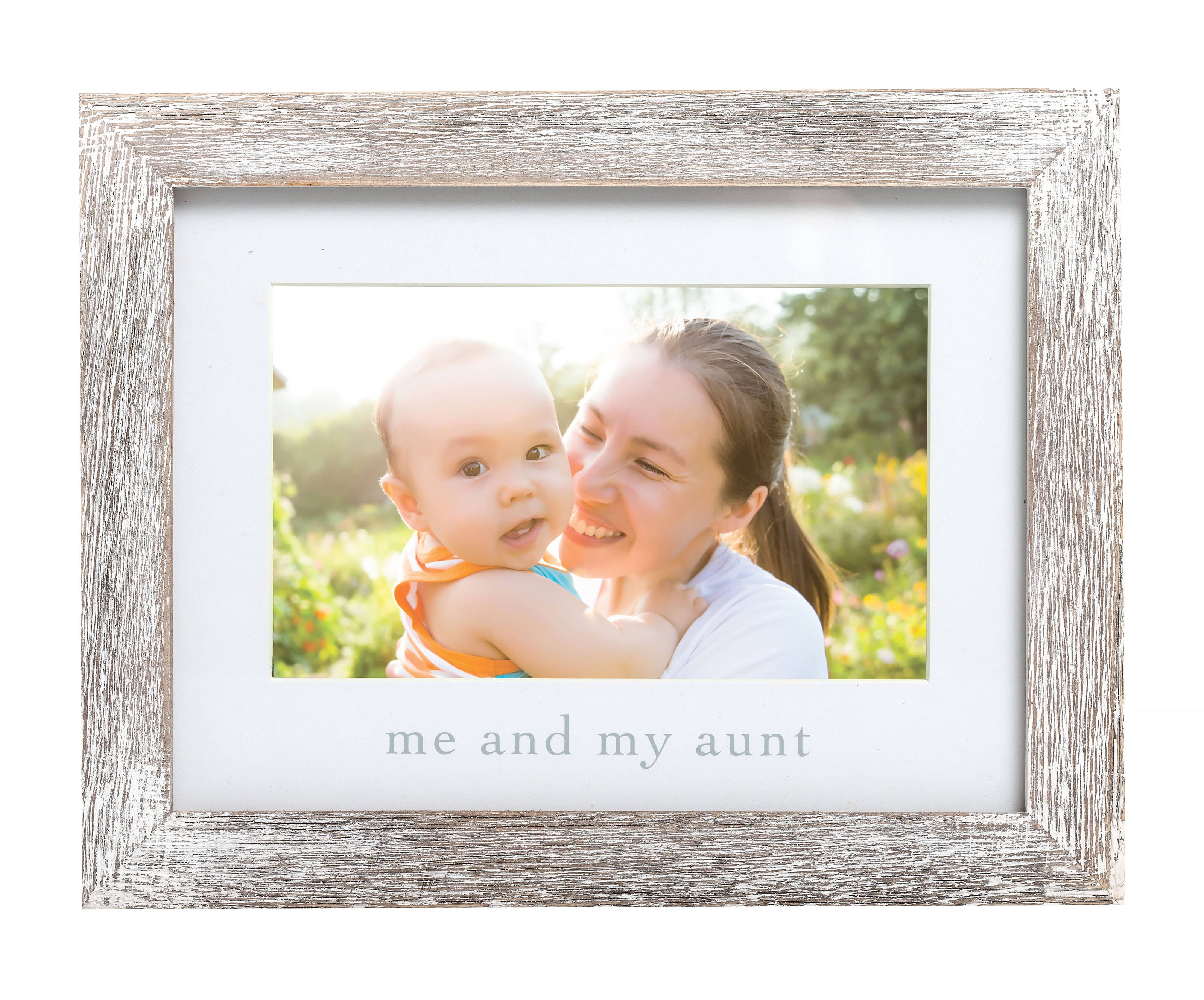 Me and My Aunt Sentiment Frame, Rustic