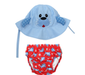 Baby Swim Diaper & Sun Hat Set - Sunny the Seal