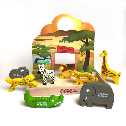 What I Like Safari Story Box Toy