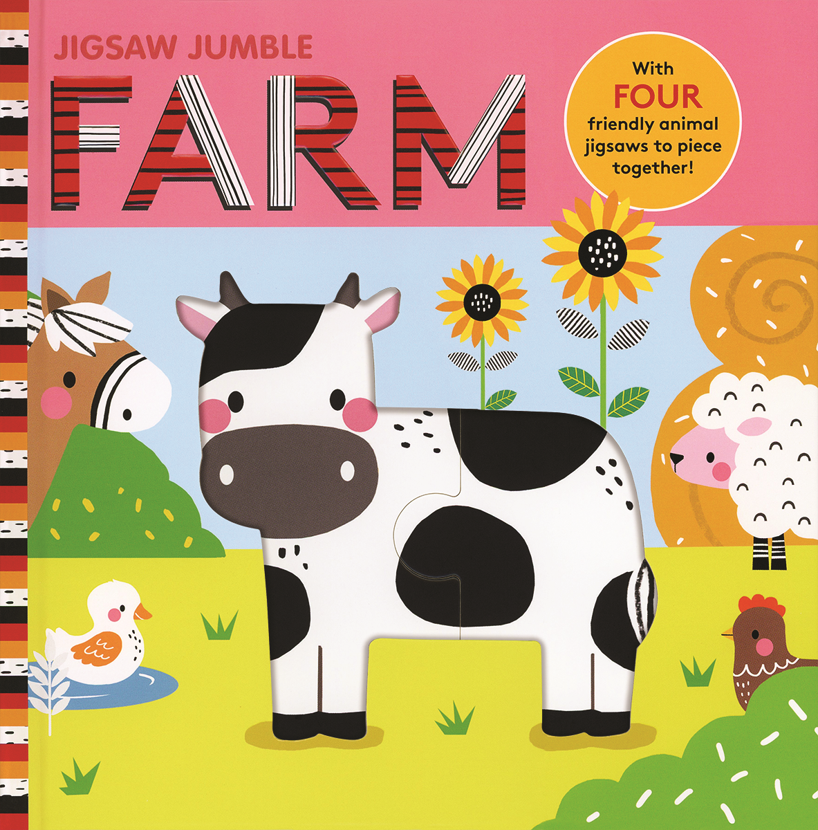 Jigsaw Jumble, Farm Puzzle Board Book – Little-Minnows