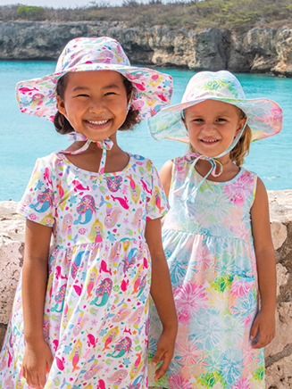 Kids UPF50+ Floppy Sun Hat