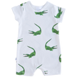 Organic Romper - Alligators